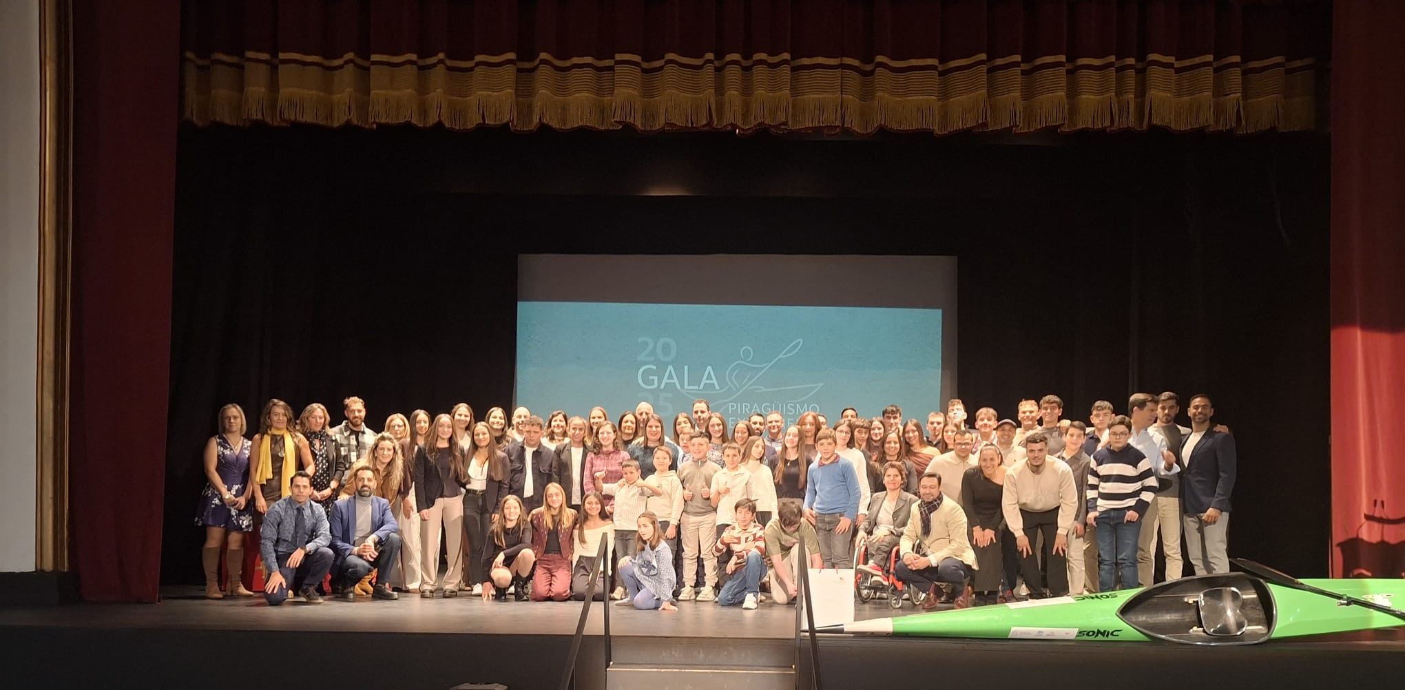 La Gala del Piragüismo Extremeño 2025 reúne en Plasencia a la gran familia del piragüismo regional