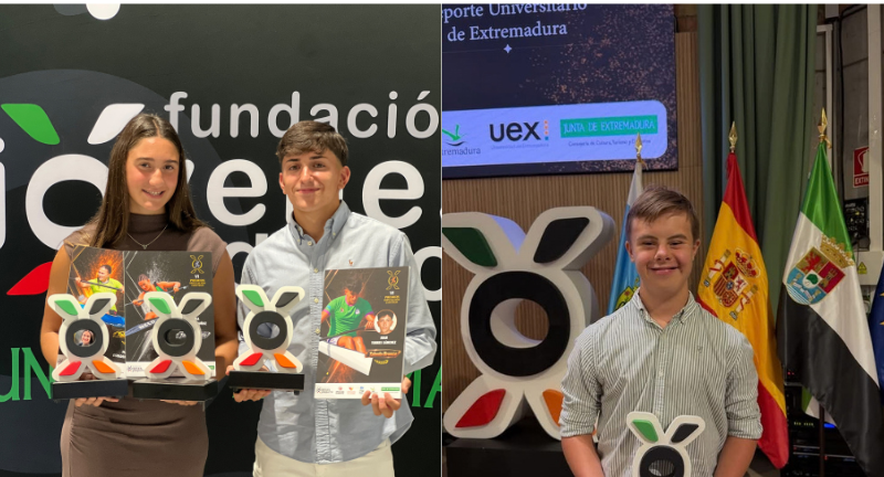 Cuatro palistas extremeños, reconocidos en los VI Premios Diputación Contigo